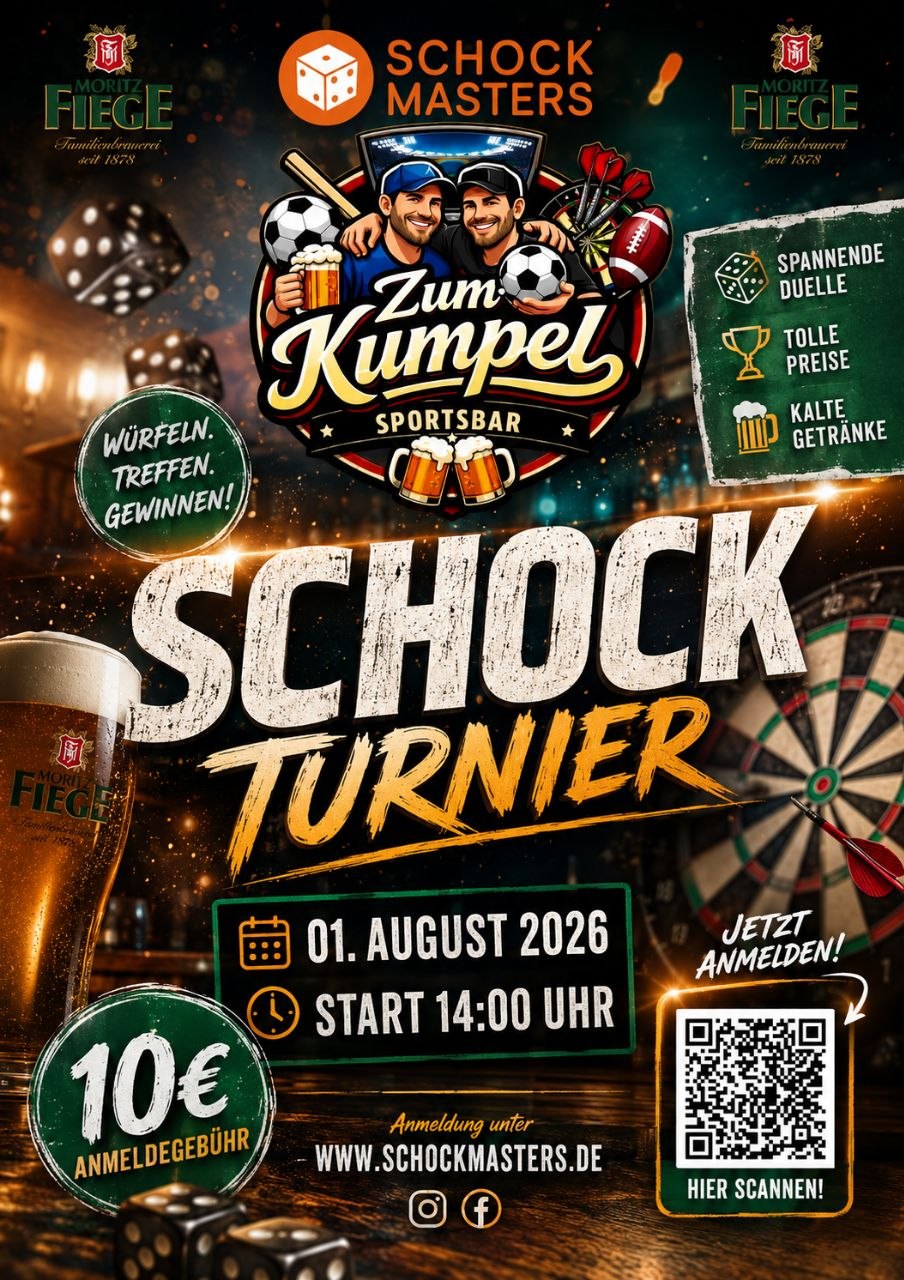 Schock Turnier – 01. AUG 14:00 Uhr
